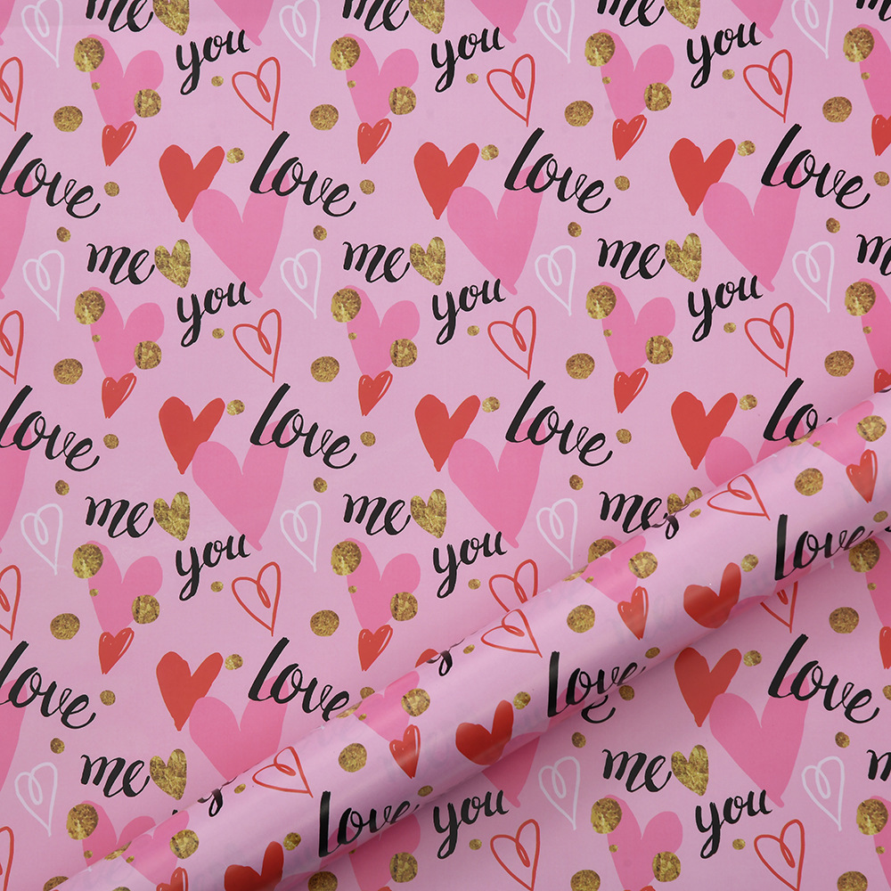 Papel de regalo de San Valentín de Amazon, papel de regalo romántico, papel con diseño floral, papel de regalo de cumpleaños al por mayor