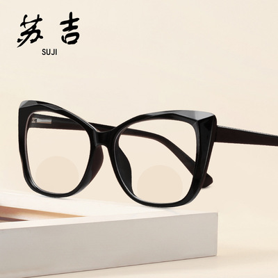 新款双光老花镜 复古老花眼镜男女同款老人镜批发8827