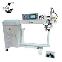 V-13FX反向版热熔机脚踏控制高温熔接机 PLC可编程焊接设备热合机