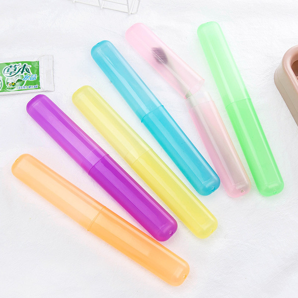 Transparent toothbrush for home use