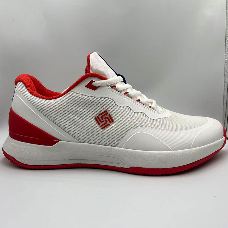 Professional Pickleball Shoes, Pickleball Tennis Shoes, Men's and Women's Sports Shoes, Fitness Non-Slip Shoes, Red Clay Foreign Trade Badminton Shoes