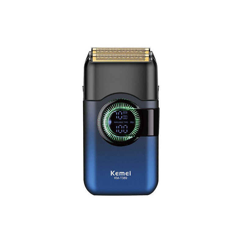 Kemei Kemei maquinilla de afeitar recíproca maquinilla de afeitar recargable para el hogar Máquina de afeitar para hombres eléctrica Pantalla digital