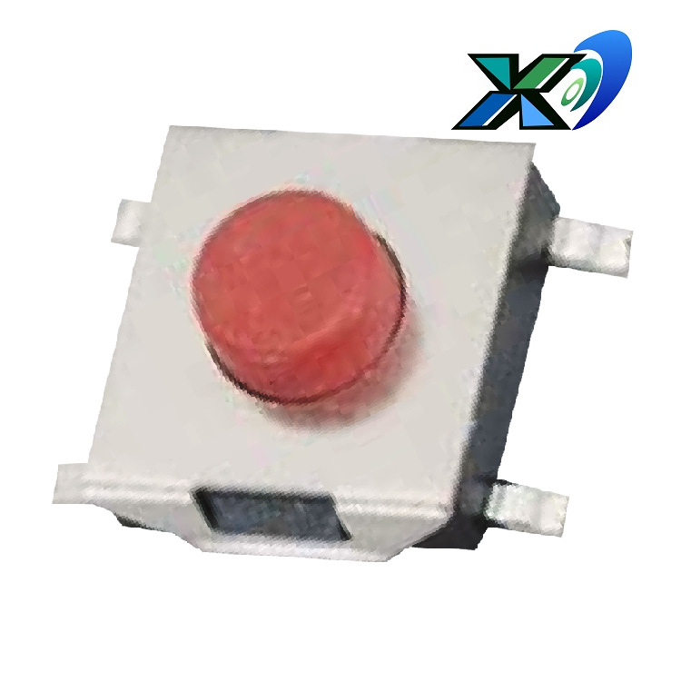 复位轻触开关贴片  大量销售贴片轻触开关  圆形按钮开关四脚