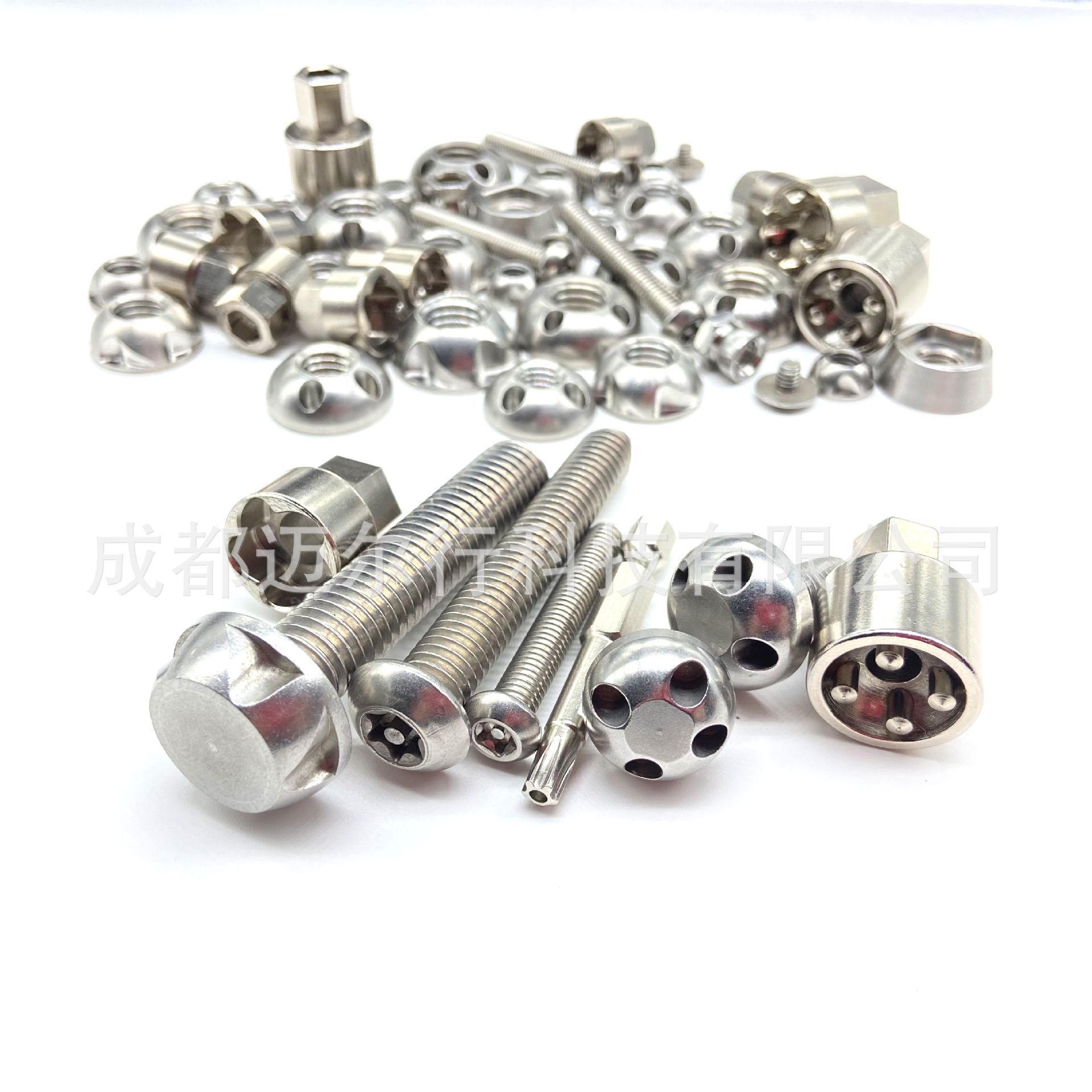 m3m12盘头带针螺丝汽车配件防盗螺栓轮胎防盗螺丝帽防盗扳手