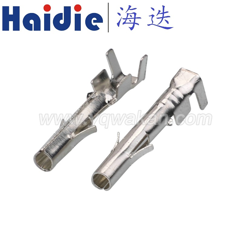 2.1系列 汽车线束连接器插针 圆形接线端子 接插件DJ221-2.1A插簧