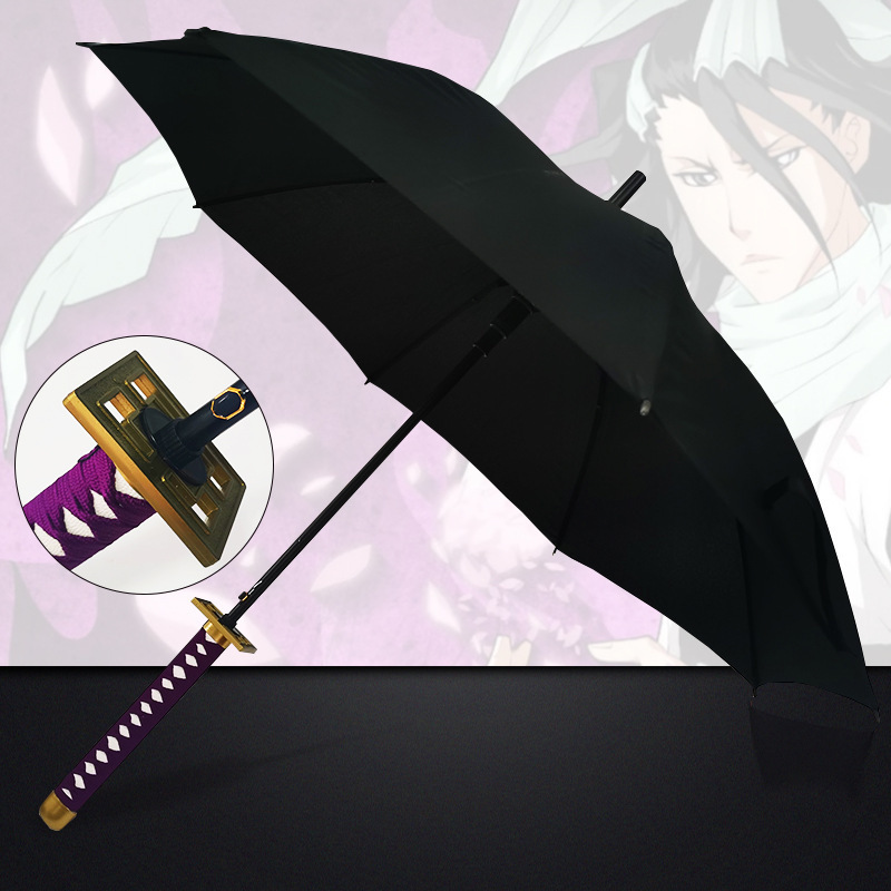 アニメ傘長柄傘刀傘アニメ鬼滅の刃晴傘武士個性創意傘日除け傘cos|undefined