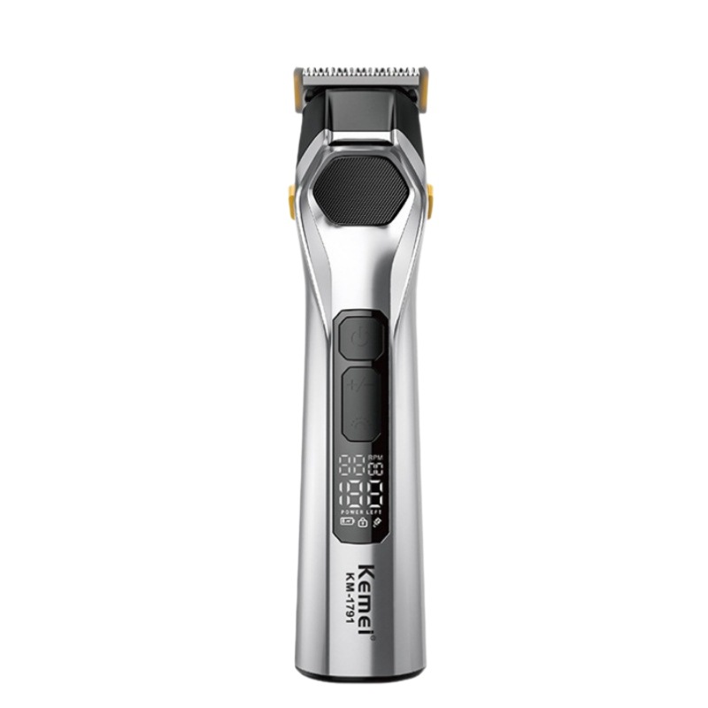 Nueva cortadora de pelo eléctrica Kemei, herramienta profesional impermeable cinco en uno para el cuidado y corte del cabello.