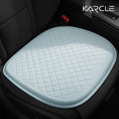 Car summer breathable cold pad honeycomb Cool pad - glacier-blue-diamond-general