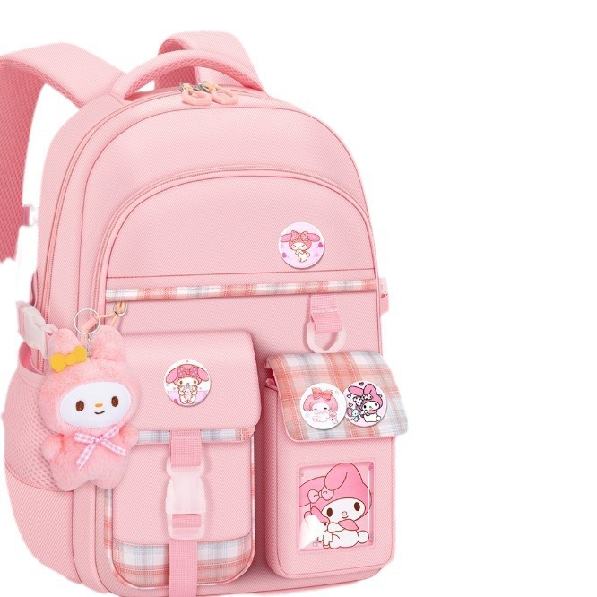 2024 nueva mochila escolar de niñas de tres a seis años, grado dos niñas, niñas