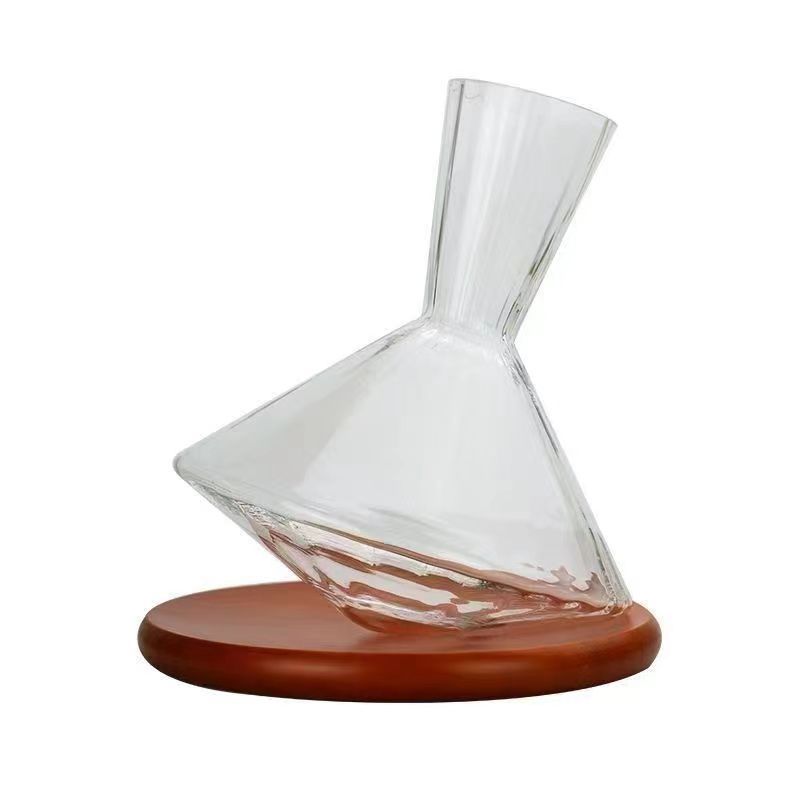 Fast wine decanter for home use, wine dispenser, rotating roly-poly doll