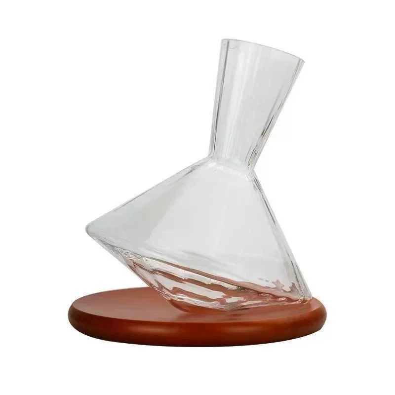 Fast wine decanter for home use, wine dispenser, rotating roly-poly doll