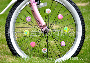Cross-border New Products Children's Bicycle Sliding Car Spoke Steel Wire Decorative Sheet Large Disc Decorative