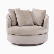 意式弧形沙发布艺简约可拆洗L型三人现代北欧式轻奢客厅美式组合
