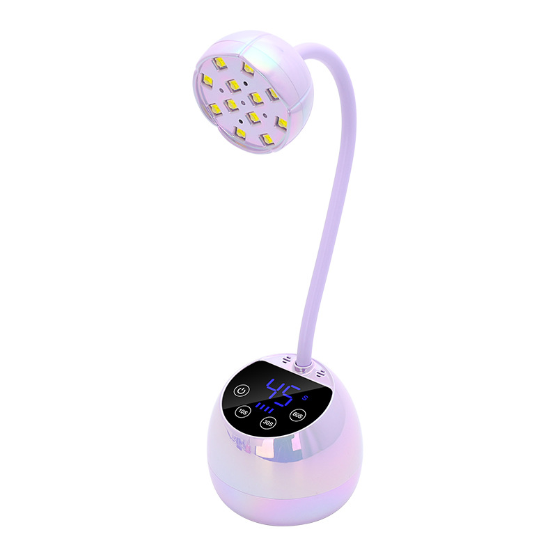 新款感应美甲灯光疗机贴甲片专用蓄电速干指甲凝胶固化灯36W/UV灯