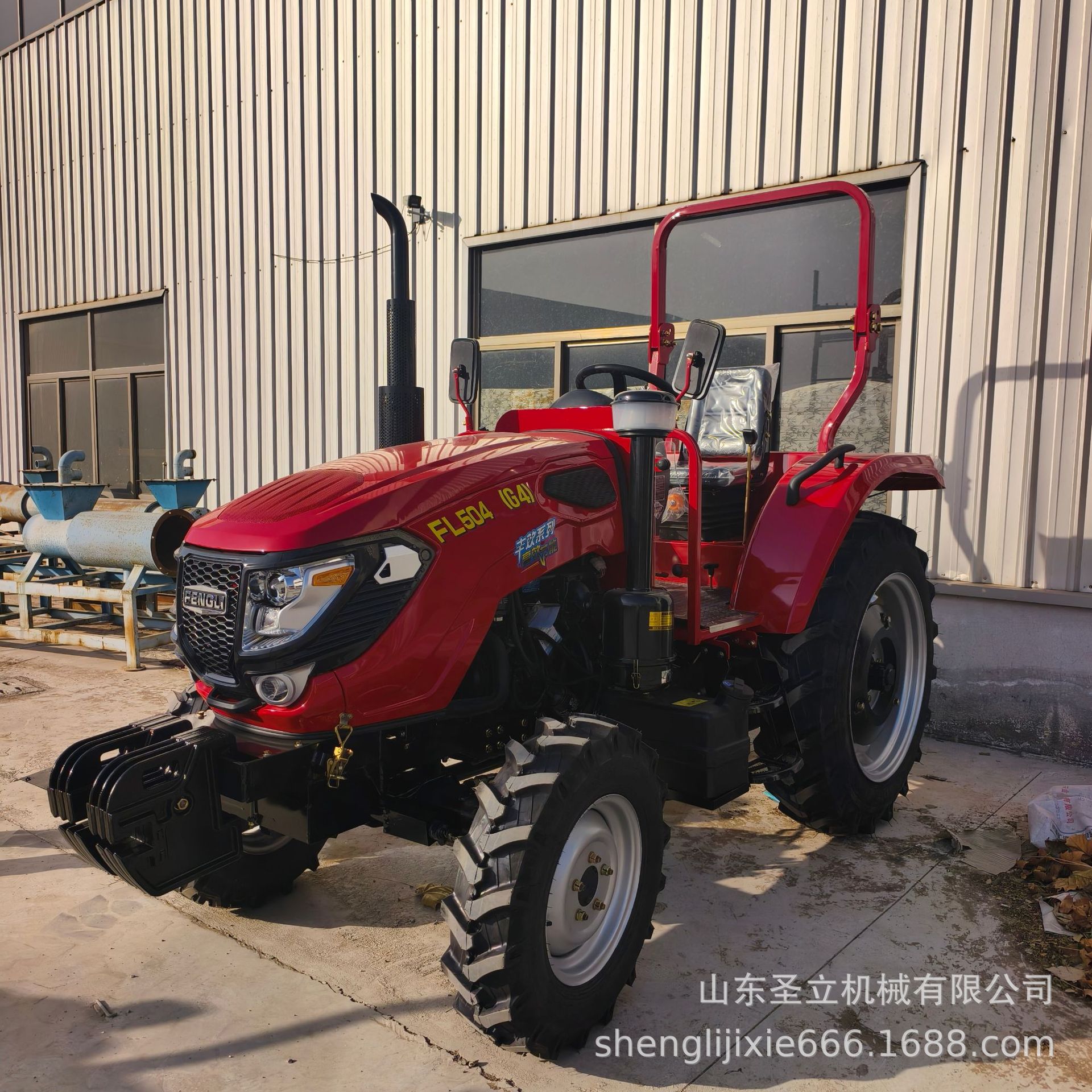 国补504拖拉机 东方红高压共轨可变频发动机 50马力农用车