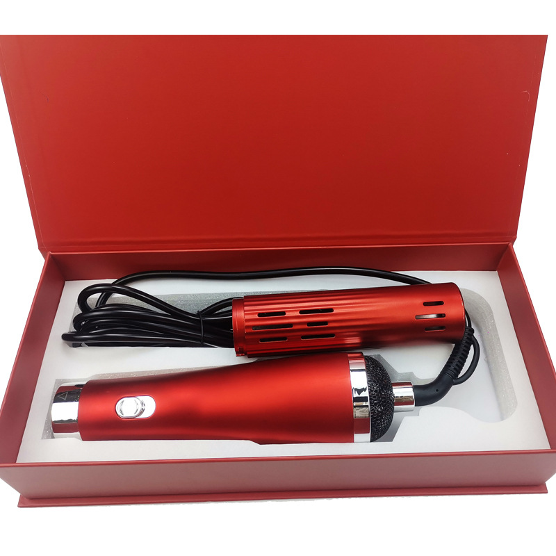 Transfronterizo rojo pequeño dios soplando instrumento de fisioterapia de onda tailandesa masaje de onda de luz Botón de mano cuerpo meridiano masajeador