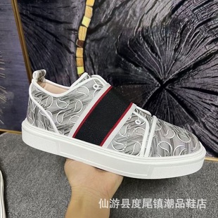 欧洲站外贸CL男鞋铆钉板鞋潮流平底透气柳丁情侣款休闲潮牌欧货-阿里巴巴