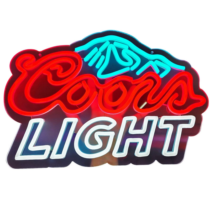 Amazon LED Neon Light Lighting Character Creative DIY Snow Mountain Neon Lantern Lantern Lantern Acrylic Neon
