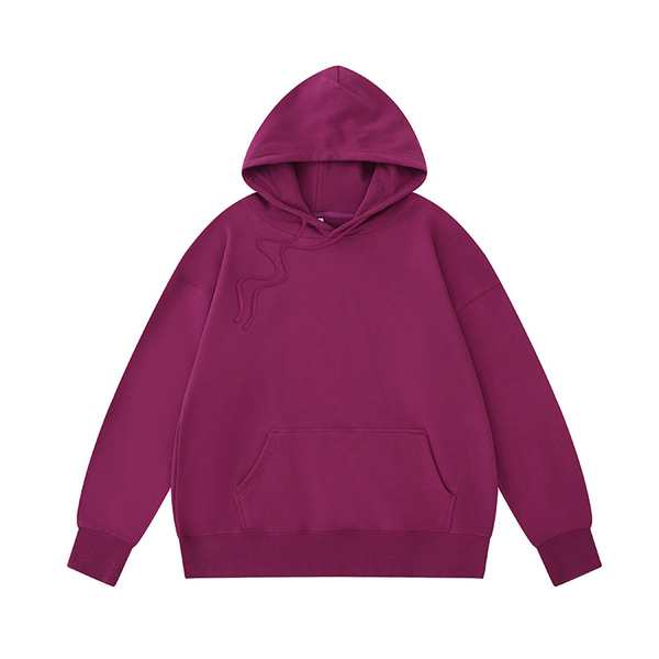 retro cotton sweatshirt with hood