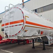 液体运输半挂车不锈钢碳钢油罐车液罐车汽柴油运输车危险品槽罐车