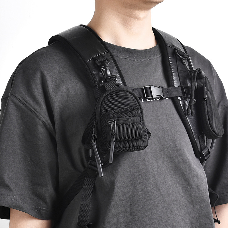 Mini bolso de montaje ligero, bolso de cambio portátil multifuncional, marca de moda con bolso de auriculares de montaje de bolso pequeño.