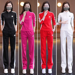 Women's Padded and Thick Sweatshirt Sportswear Set Spring Autumn Winter New Casual Fashion Two-Piece Stylish and Trendy