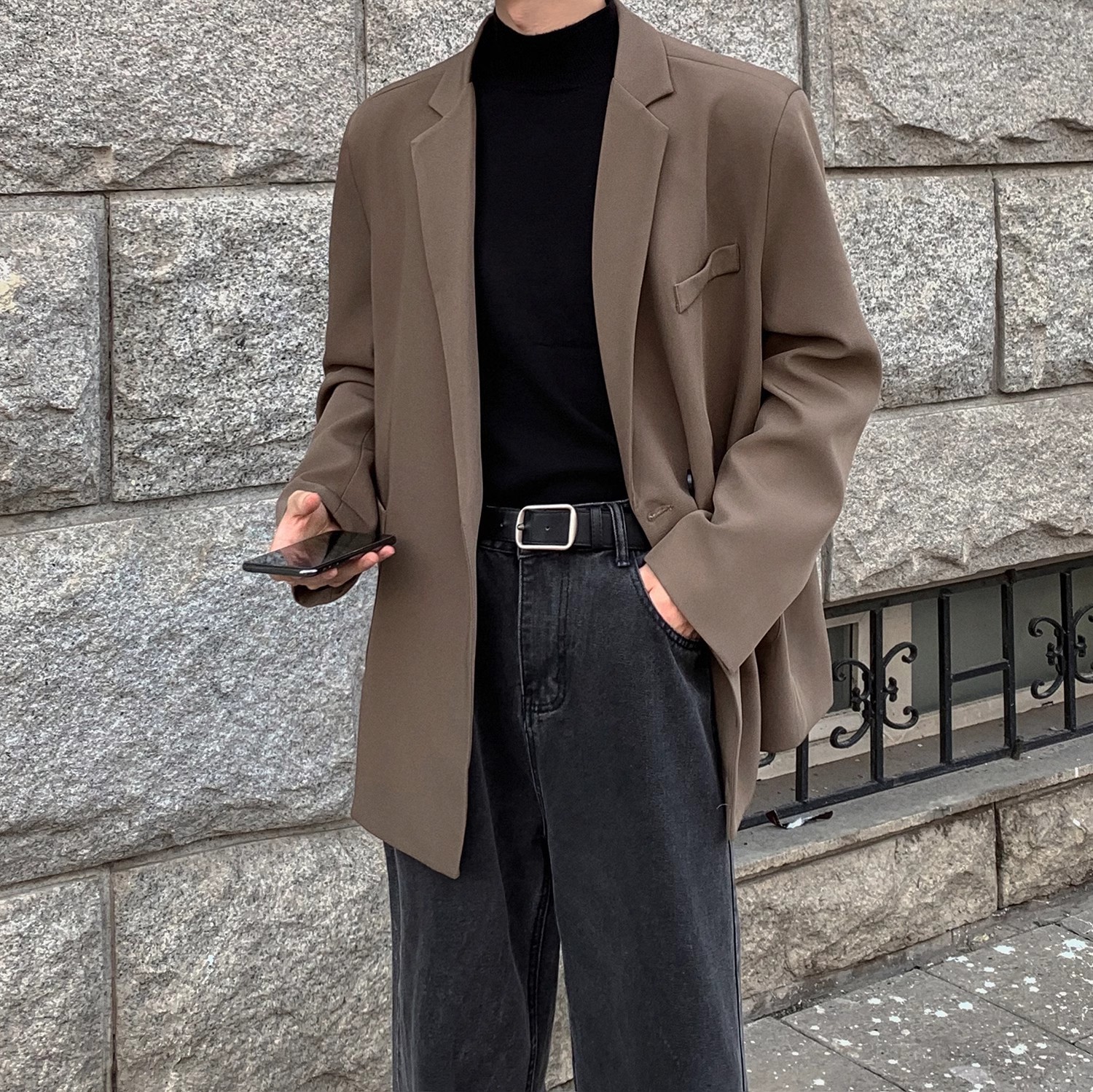 갈색