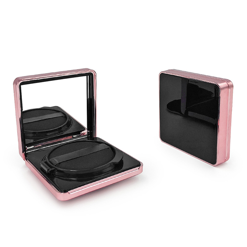 磁铁四方形超薄气垫气垫盒子空盒包装包材DIY自制BB霜分装空壳子