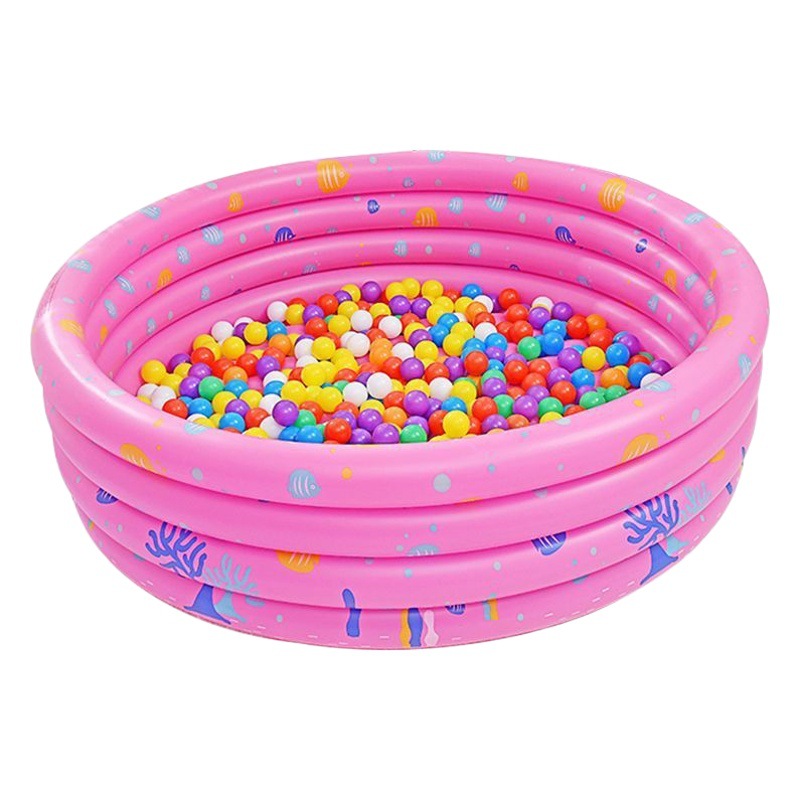 Thickened Children's Ocean Ball Pool, Foldable for Home Use, Baby Wave Pool, Kids' Toy Pool, Inflatable Fence, New Model