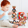 Lux tower, wooden brainteaser, constructor, toy, early education, teaches balance, custom made