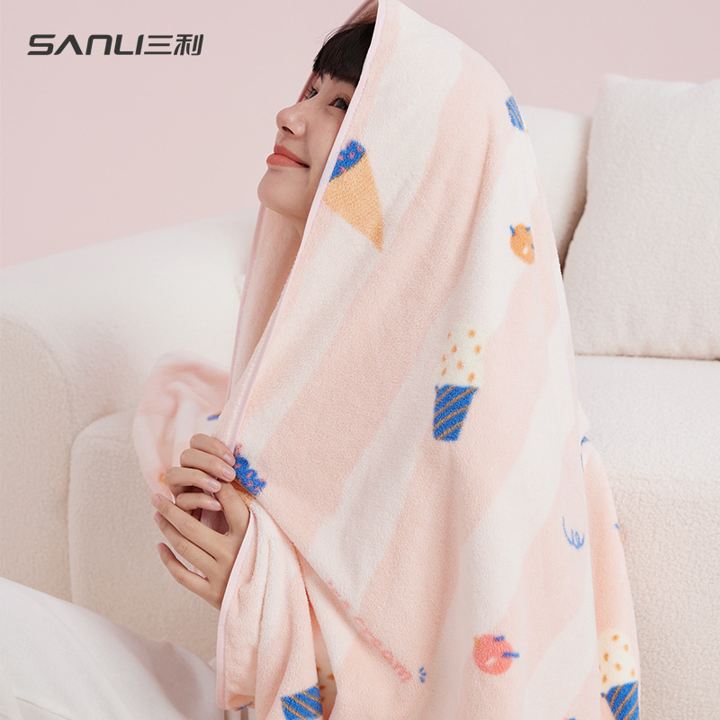 Sanli Towel Cartoon Hair Dried Cap Women's Water Absorbent Hair Washing Dried Hair Towel Hair Wipe Towel Adult Shower Cap Printed Headwear Sanli Towel Cartoon Hair Dried Cap Women's Water Absorbent Hair Washing Dried Hair Towel Hair Wipe Towel Adult Shower Cap Printed Headwear