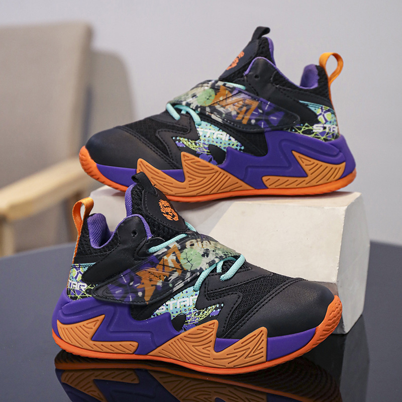 Zapatos para niños otoño 2025 nuevos zapatos deportivos para niños zapatos de baloncesto para niños zapatos de entrenamiento para niños