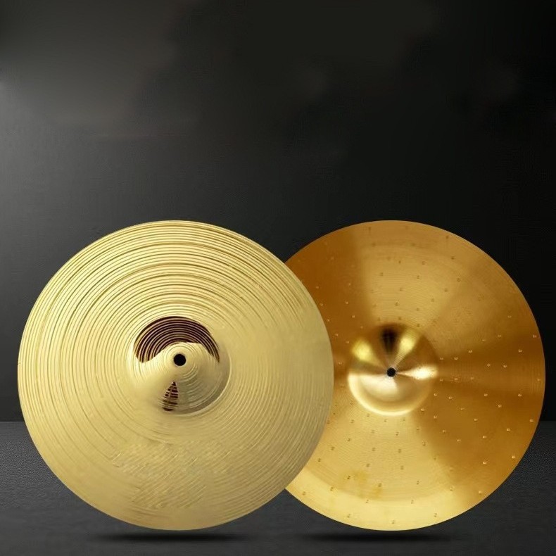 Drum Cymbal Alloy Hi-Hat Slanted Straight Cymbal 14/16/18/ 20inch Set