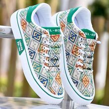 老北京布鞋男2025夏季新款帆布鞋薄款潮鞋青少年潮流百搭休闲板鞋