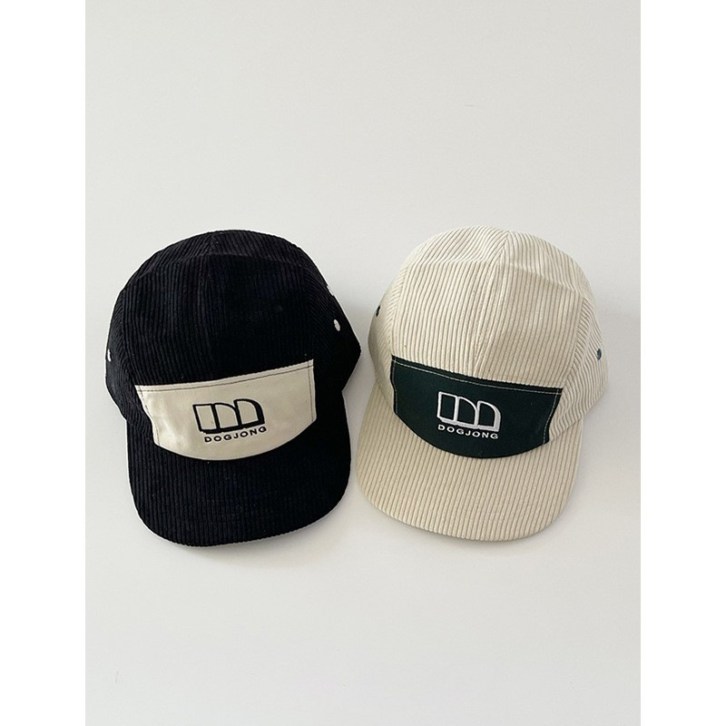 Sombrero retro americano de cinco piezas de bisel plano pareja sombrero de béisbol al aire libre mujer de cordillero de moda sombrero de lengua de pato hombre cara pequeña