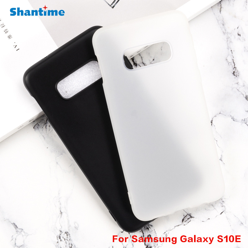 For Samsung Galaxy S10E Phone Case Flip Phone Leather Case TPU Pudding Case Soft Case