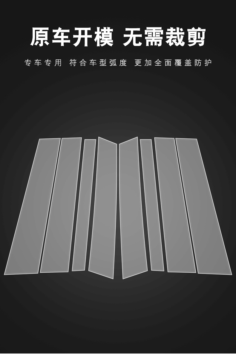 Suitable for Volvo S90/Xc60/Xc90/S60/V60/Xc40 Window Bc Center Column Film Protection Car Film