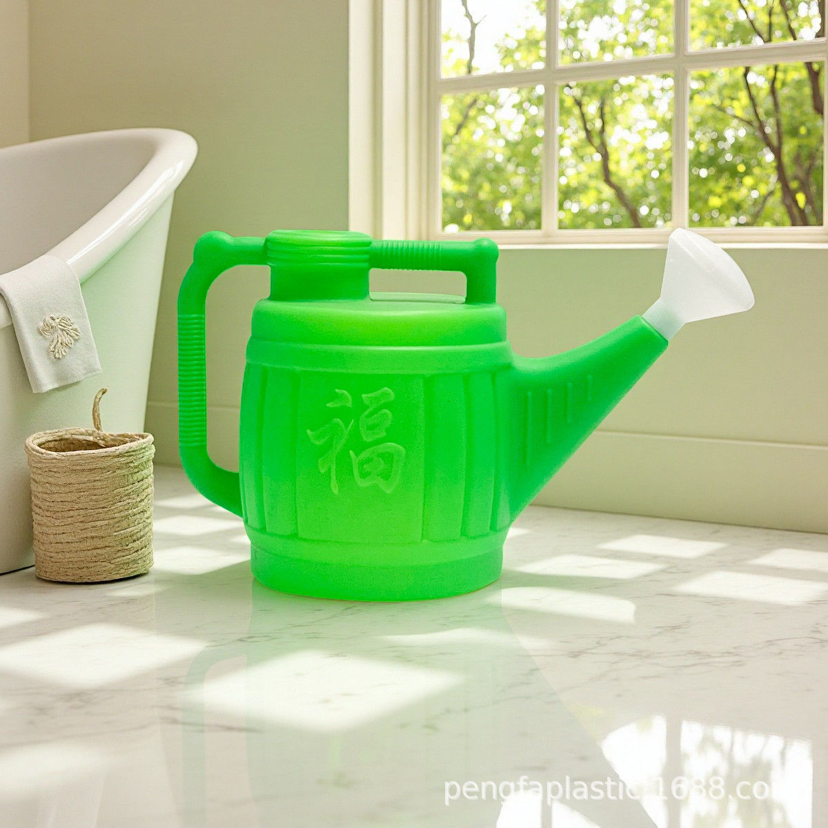 rociador de agua de gran capacidad de riego de flores rociador de rociador de flores de plástico espeso para riego de verduras domésticas rociadores de agua artefacto de riego image 5