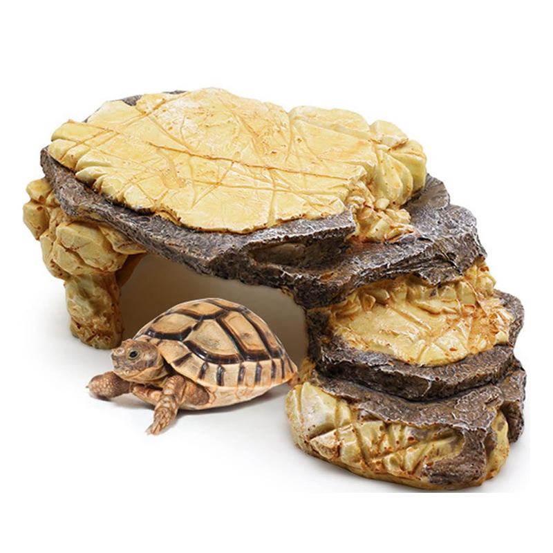 Plataforma de secado de tortugas, plataforma de escalada, plataforma de escalada, tanque de tortuga, paisaje, plataforma de piedra en la parte posterior del sol, alto nivel de agua, refugio de la casa de la cueva, plataforma flotante de la isla flotante