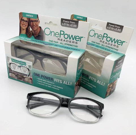 クロスボーダースポット ope pqwer riaders 老眼鏡 メガネ 樹脂製高精細オートフォーカス メガネ|undefined