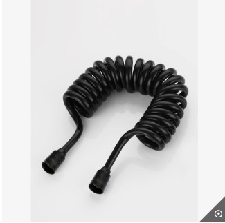 Fabricante transfronterizo compañero baño baño ducha retráctil resorte manguera pistola rociadora especial agua fría y caliente línea telefónica