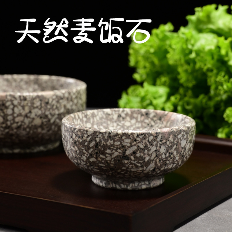 Authentic Rice Stone Bowl Korean Style Bowl Chinese Style Bowl Kitchen Tableware Japanese Style Noodle Bowl Rice Bowl Household Soup Bowl