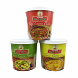 Таиланд импортировал тан -ниангррис -соус приправа 1 кг красный соус карри желтый соус карри зеленый зеленый крем карри