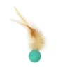Plastic band feather single installation blue