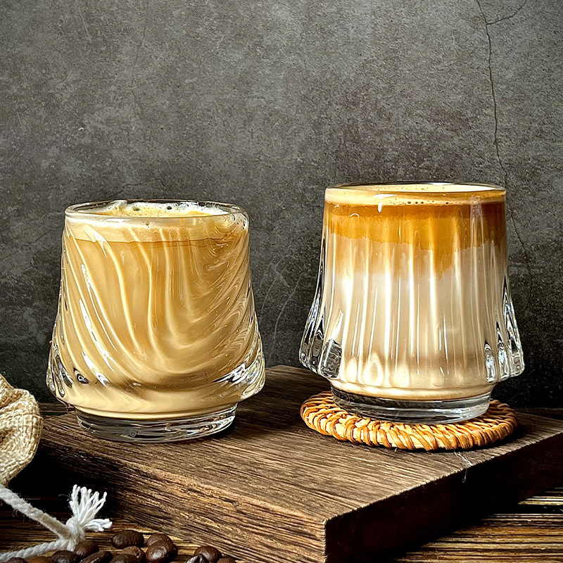 Dirty Volcano Cup, Flame Cup, Snow Mountain Cup, Whiskey Glass, Glass Cup, Internet Celebrity Coffee Cup, Light Luxury Retro