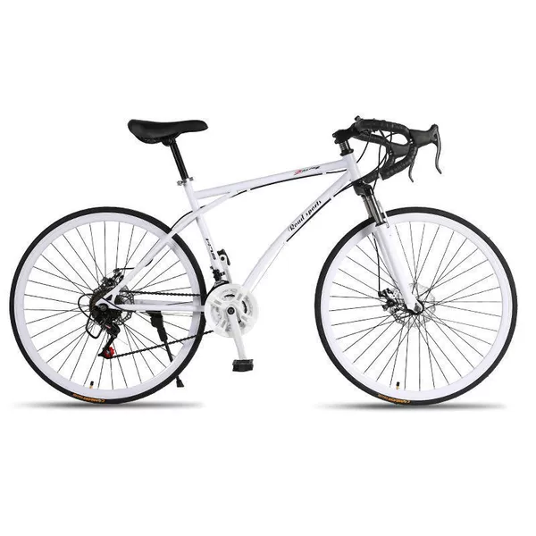 Upgraded 24-speed-30 rim double disc brake shock absorption-04-26 inch pneumatic tires