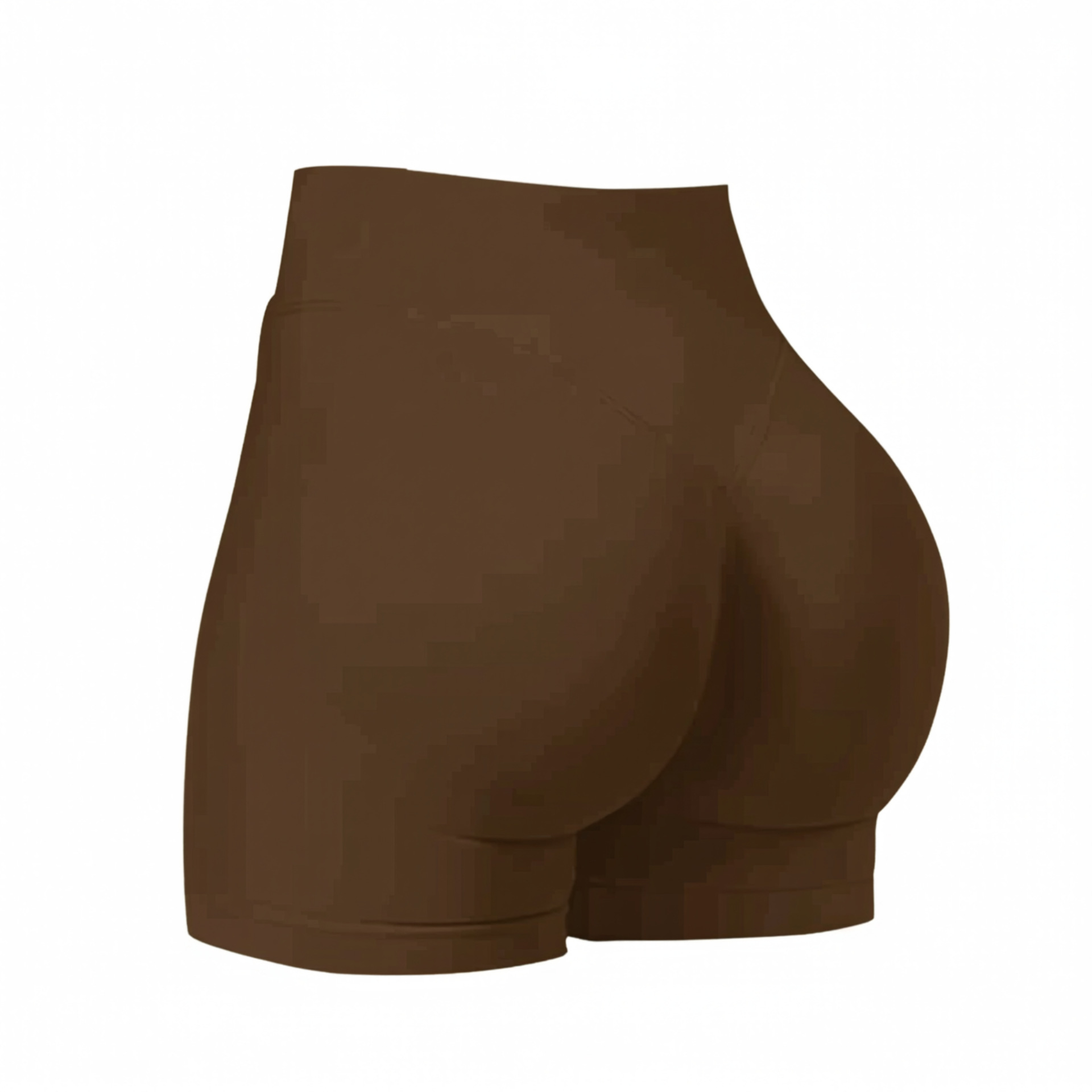 Cross-border sin costura alta cintura alta hips mel mel桃 hips al aire libre tres puntos pantalones cortos para correr y ejercicios de fitness pantalones cortos de yoga