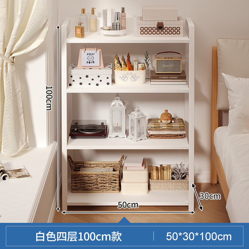 Estante junto a la cama, armario de almacenamiento junto a la cama, armario de almacenamiento, estantería de piso a techo, dormitorio doméstico, estante de exhibición de estantería multicapa