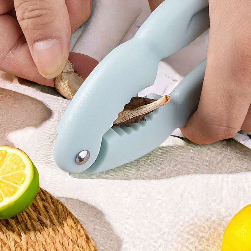 プラスチック製カニクリップ多機能くるみ割り器ナッツカニ爪剥き器カニむき器セット卸売カニ八点セット|undefined