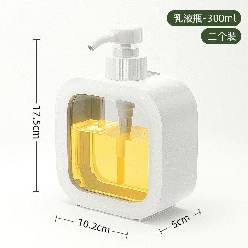 Detergente botella dividida champú botella vacía detergente botella espumante botella de lavandería botella espumante botella de desinfectante de manos botella de espuma de gel de baño